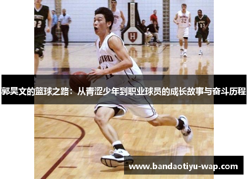 郭昊文的篮球之路：从青涩少年到职业球员的成长故事与奋斗历程
